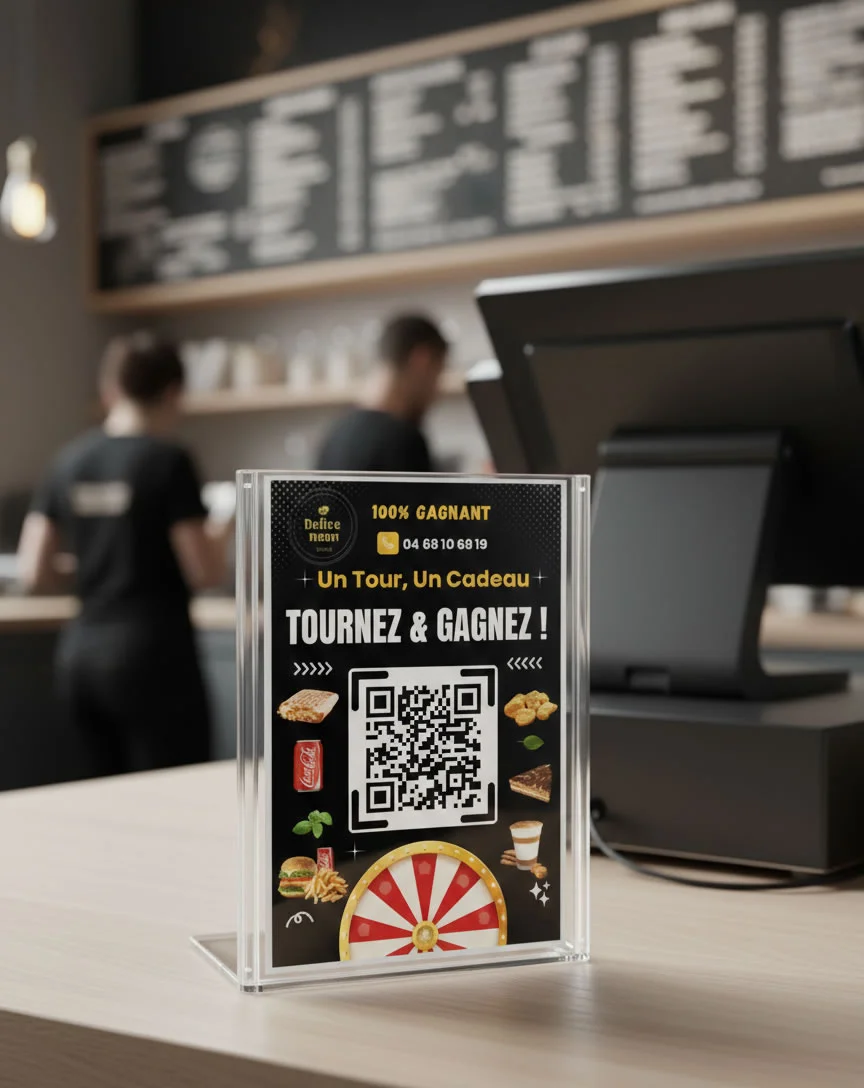 Support Flyer RenovaUP au comptoir